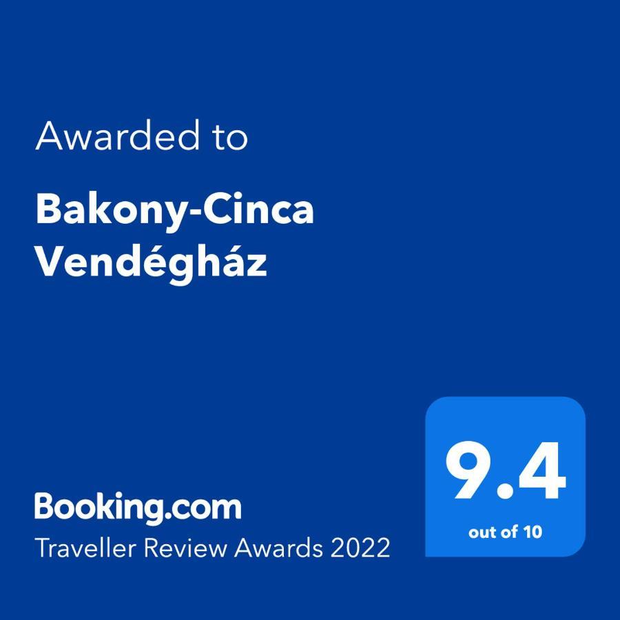 Отель Bakony-Cinca Vendeghaz Szentgal Экстерьер фото